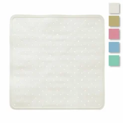 Tappetino Per Doccia Antiscivolo In Gomma 53x53 Cm U068
