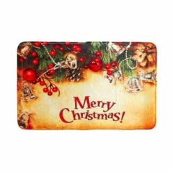 Tappetino Da Bagno Natalizio Noel In Memory Foam Z693