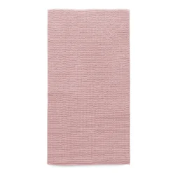 Tappeto Da Bagno Rettangolare Soffy In Microfibra S331 -Articoli Per La Casa tappeto da bagno soffy in microfibra 65x130 cm rosa 1