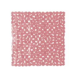Tappetino Per Doccia Vitamine Antiscivolo In Pvc 52x52 Cm Y426 -Articoli Per La Casa tappeto da doccia in pvc quadrato vitamine 52x52 cm rosa polvere 1