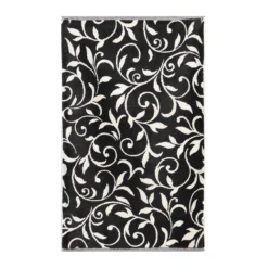 Tappetino Firenze In Spugna Antiscivolo - Dimensioni Varie J318 -Articoli Per La Casa tappeto firenze in spugna antiscivolo nero 6