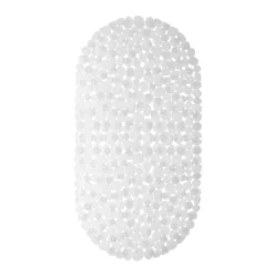 Tappetino Per Vasca Vitamine Antiscivolo In Pvc 36x69 Cm Y425 -Articoli Per La Casa tappeto fondo vasca in pvc vitamine antiscivolo 36x69 cm bianco 1