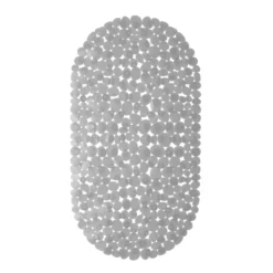Tappetino Per Vasca Vitamine Antiscivolo In Pvc 36x69 Cm Y425 -Articoli Per La Casa tappeto fondo vasca in pvc vitamine antiscivolo 36x69 cm grigio chiaro 1