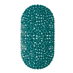 Tappetino Per Vasca Vitamine Antiscivolo In Pvc 36x69 Cm Y425 -Articoli Per La Casa tappeto fondo vasca in pvc vitamine antiscivolo 36x69 cm verde smeraldo 1