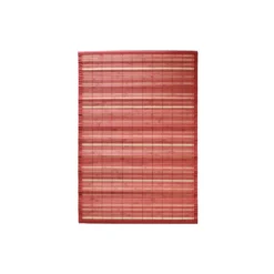 Tappeto In Bamboo Spring Con Fondo Antiscivolo - Dimensioni Varie R901 -Articoli Per La Casa tappeto in bamboo spring con fondo antiscivolo 60x90 cm rosso 3