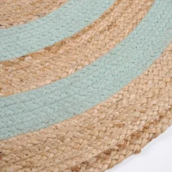 Tappeto Rotondo Maori In Juta W872 -Articoli Per La Casa tappeto maori in juta acqua 2 1