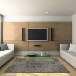 Tappeto Vintage Arona - 160x230 Cm P810 -Articoli Per La Casa tappeto moderno arona rettangolare 160x230 cm ambiente grigio 3