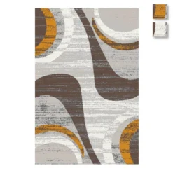 Tappeto Moderno Decora Waves - Dimensioni Varie J880