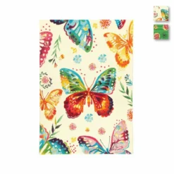 Tappeto Moderno Farfalle Butterfly - 133x190 Cm P814