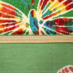 Tappeto Moderno Farfalle Butterfly - 133x190 Cm P814 -Articoli Per La Casa tappeto moderno farfalle butterfly 133x190 cm particolare 1