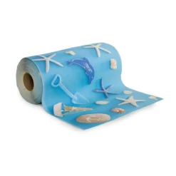 Passatoia Al Metro In Vinile BluSea Digitale Larghezza 50 Cm V899