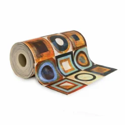 Passatoia Al Metro In Vinile Contemporary Digitale Larghezza 50 Cm V898