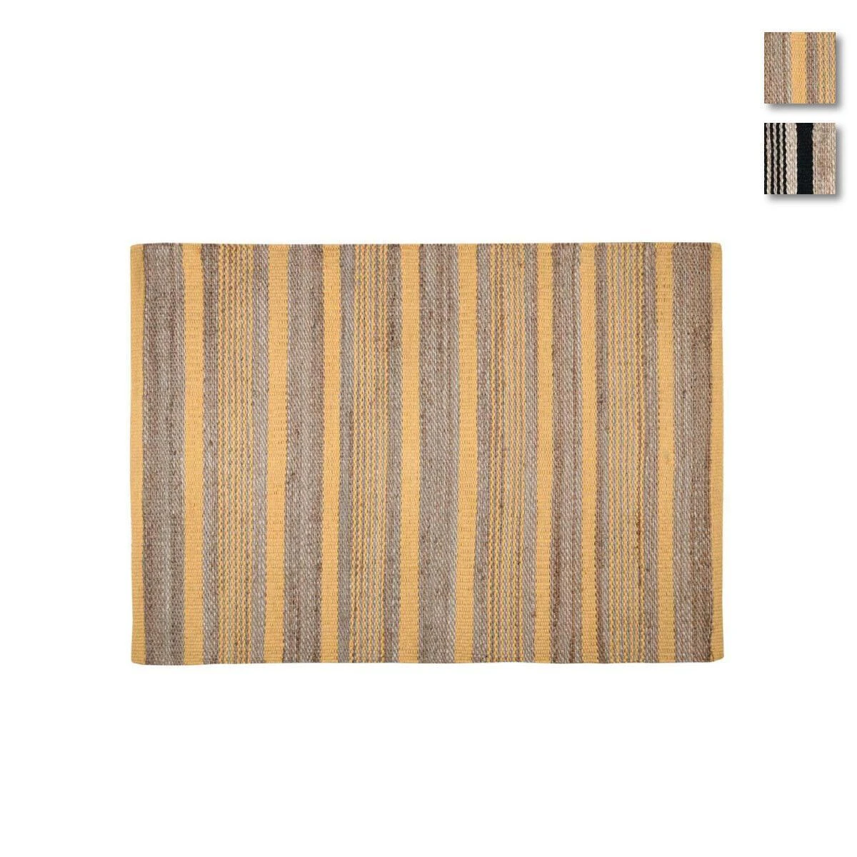 Tappeto Rettangolare Aldabra In Juta E Cotone J399 1 Tappeto Rettangolare Aldabra In Juta E Cotone J399