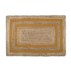 Tappeto Rettangolare Berry In Juta K313 15 Tappeto Rettangolare Berry In Juta K313 -Articoli Per La Casa tappeto rettangolare berry in juta senape 1