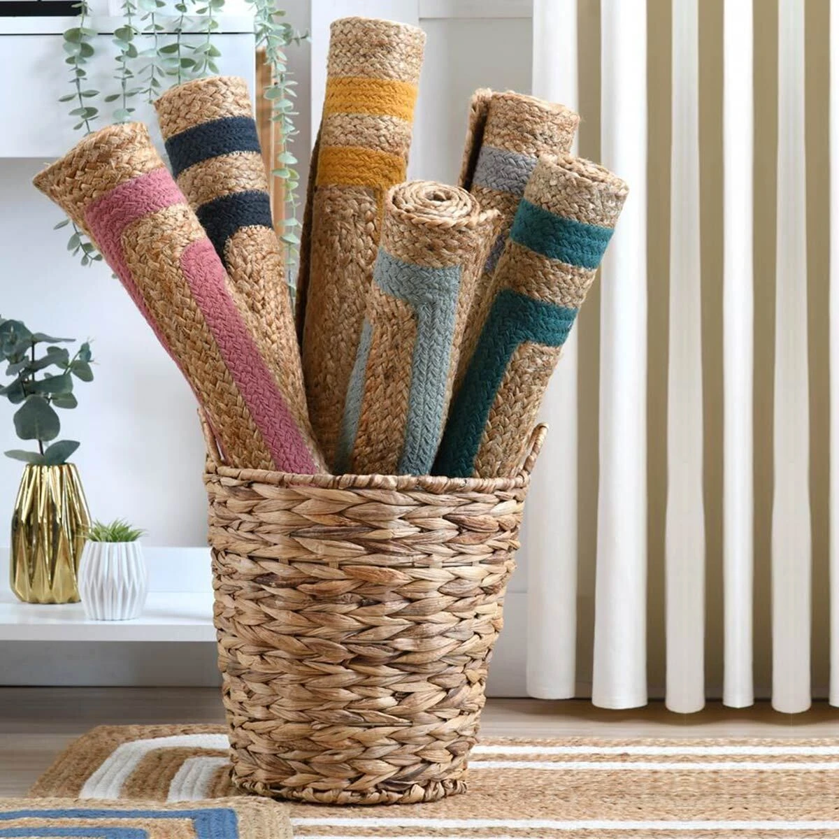 Tappeto Rettangolare Berry In Juta K313 1 Tappeto Rettangolare Berry In Juta K313