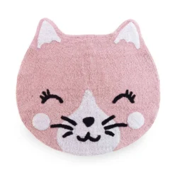 Tappeto Sagomato Antiscivolo Chaton Ø 90 Cm K727