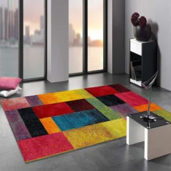 Tappeto Arredo Moderno New Shimmer 200x290 Cm R352 -Articoli Per La Casa tappeto moderno happiness new shimmer 200x290 cm aperto