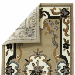 Tappeto Passatoia Chinese Garden 70x390 Cm - Beige N451 -Articoli Per La Casa tappeto passatoia chinese garden 70x390 beige 3