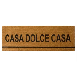 Zerbino Passatoia In Cocco Casa Dolce Casa 40x120 Cm Con Base In Pvc R039