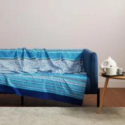 Telo Arredo Arona Di Bassetti Grandfoulard - Dimensioni Varie K327 -Articoli Per La Casa telo arredo arona di bassetti granfoulard blu 2 3