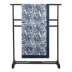 Telo Arredo Foulard Mezzaro Manarola - Dimensioni Varie J884 -Articoli Per La Casa telo arredo foulard mezzaro manarola blu 1 2