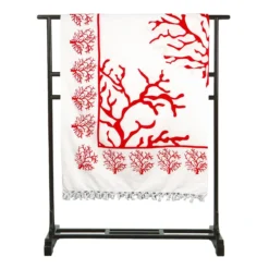 Telo Arredo Granfoulard Land Con Frange Matrimoniale J725