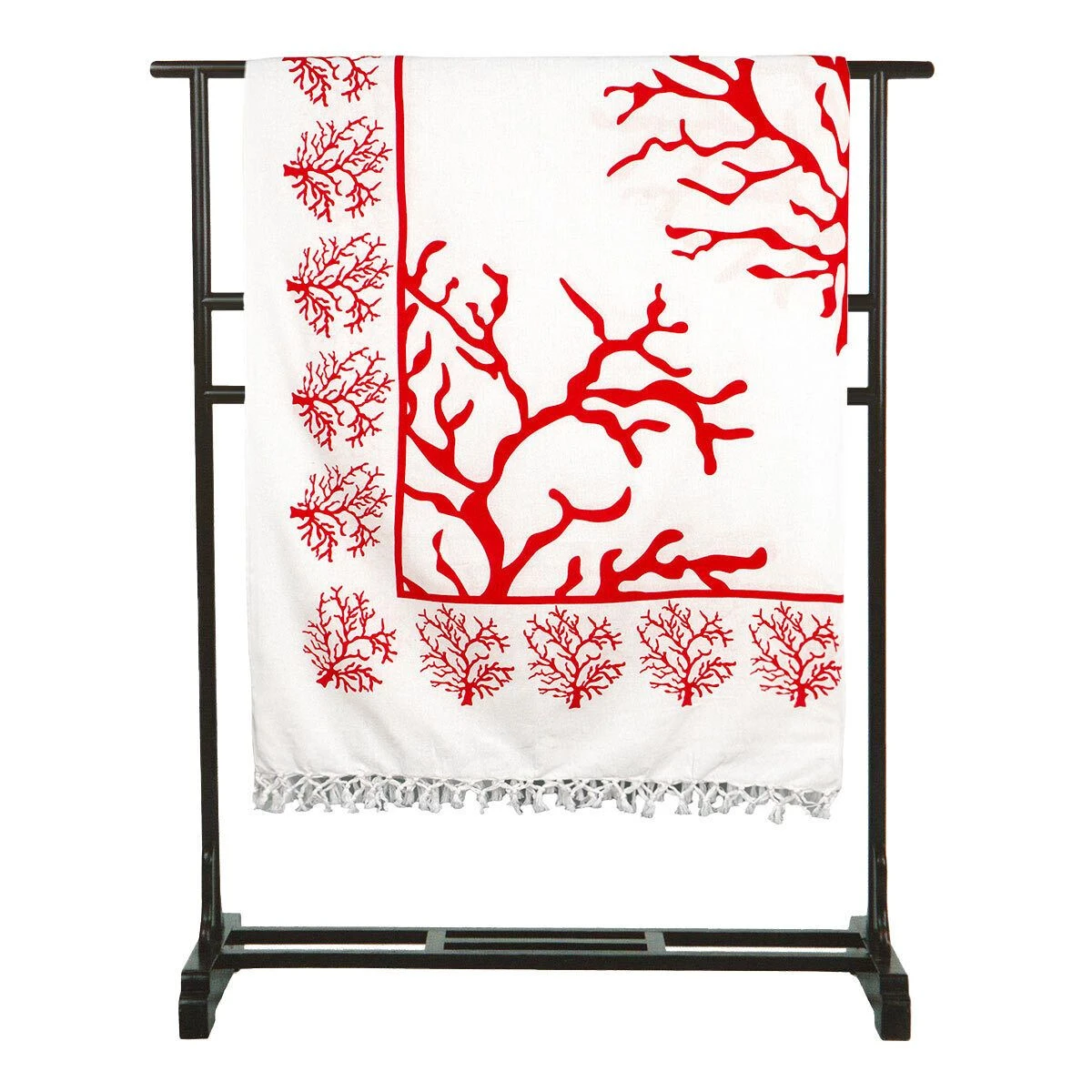 Telo Arredo Granfoulard Land Con Frange Matrimoniale J725 1 Telo Arredo Granfoulard Land Con Frange Matrimoniale J725