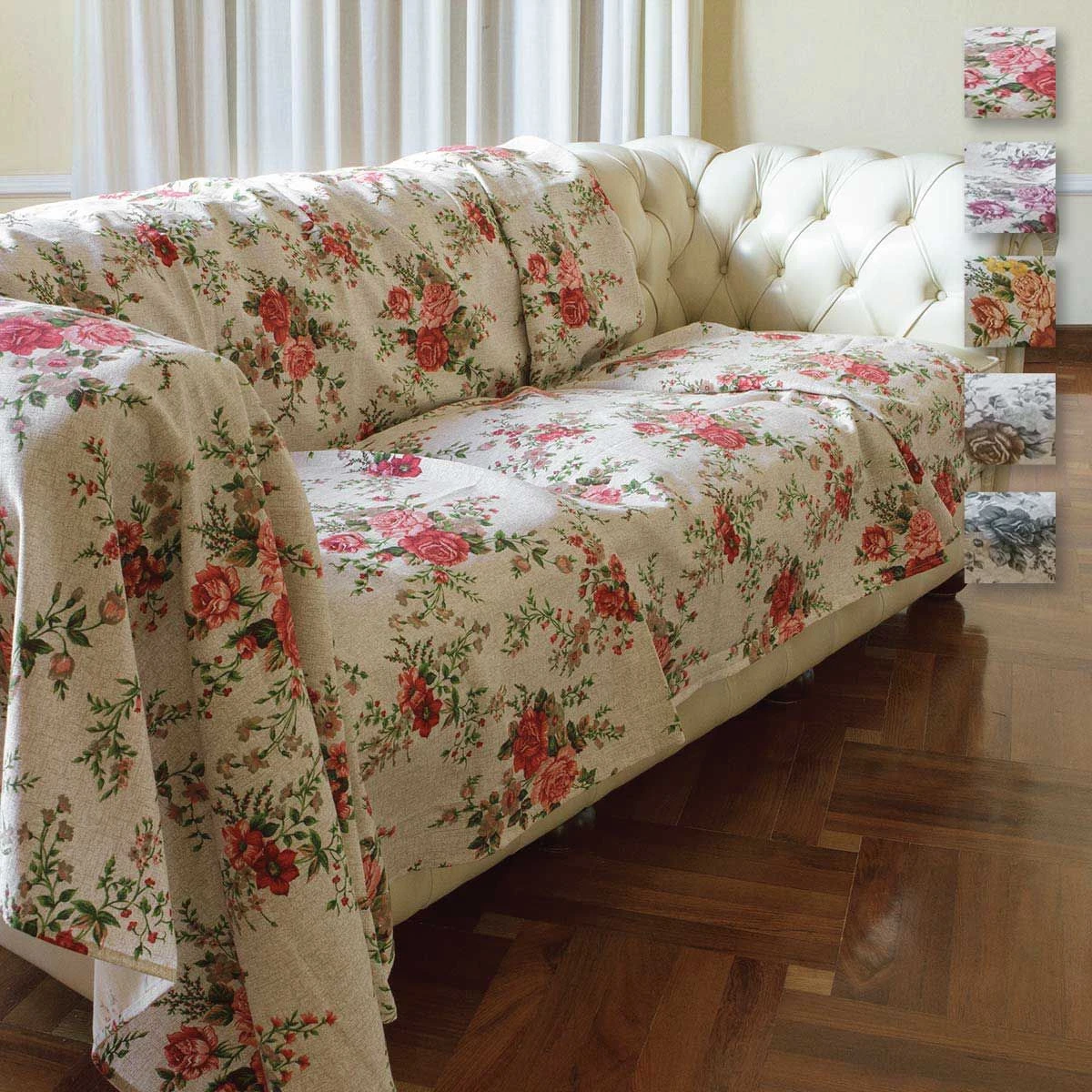 Telo Multiarredo Morbidissimi Foulard Dis. Fiori 160x280 Cm N930 1 Telo Multiarredo Morbidissimi Foulard Dis. Fiori 160x280 Cm N930
