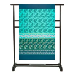 Telo Arredo Copritutto Paisley Di Novia - Dimensioni Varie Z399 5 Telo Arredo Copritutto Paisley Di Novia - Dimensioni Varie Z399 -Articoli Per La Casa telo arredo paisley di novia in puro cotone blu 2