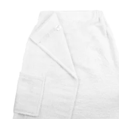 Telo Bagno Kilt Sauna Da Donna Morbidissimi In Spugna K534 -Articoli Per La Casa telo bagno kilt sauna da donna morbidissimi in spugna bianco 3 5