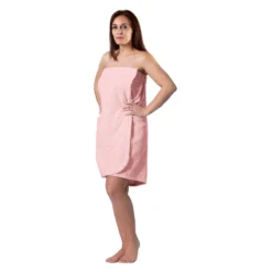 Telo Bagno Kilt Sauna Da Donna Morbidissimi In Spugna K534 -Articoli Per La Casa telo bagno kilt sauna da donna morbidissimi in spugna rosa antico 5