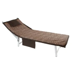 Telo Coprilettino Mare Leopardato Con Tasche E Cuscino Gonfiabile K091