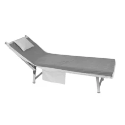 Telo Coprilettino Mare Bicolor Con Tasche E Cuscino Gonfiabile J657 7 Telo Coprilettino Mare Bicolor Con Tasche E Cuscino Gonfiabile J657 -Articoli Per La Casa telo coprilettino mare bicolor con tasche e cuscino gonfiabile grigio scuro 2