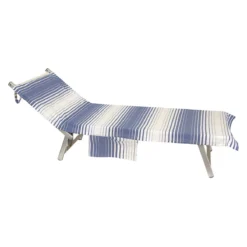 Telo Coprilettino Mare Spot Con Tasche E Cuscino J484 -Articoli Per La Casa telo coprilettino mare spot con tasche e cuscino azzurro 1