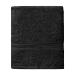 Telo Doccia Morbidissimi In Spugna 560 Gr/mq V819 -Articoli Per La Casa telo doccia morbidissimi spugna 560 gr tinta unita nero 3