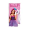 Telo Mare Barbie In Spugna Di Cotone J587