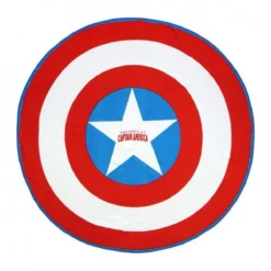 Telo Mare Sagomato Captain America Marvel In Microspugna V995