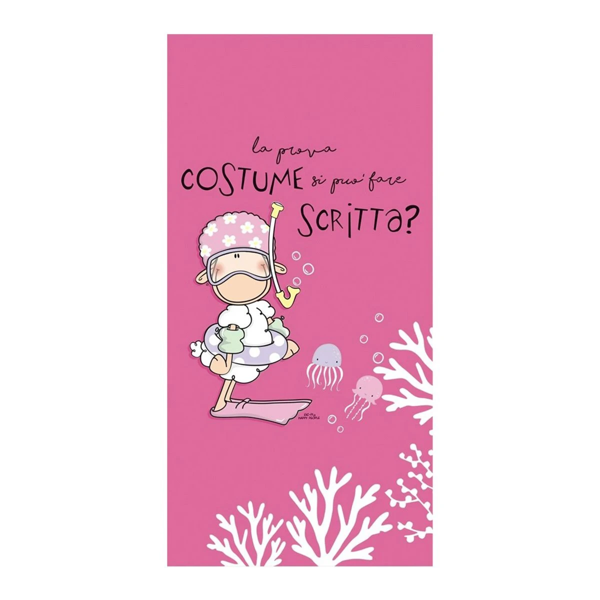 Telo Mare Ecofibra Prova Costume Di Happy People V987 3 Telo Mare Ecofibra Prova Costume Di Happy People V987 - immagine 3