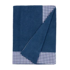 Telo Mare Indonesia Di Maestri Cotonieri In Spugna 80x160 Cm J709 -Articoli Per La Casa telo mare indonesia di maestri cotonieri in spugna 80x160 cm bluette 1