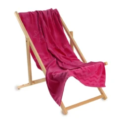 Telo Mare Atlantis Di Zero Bed In Spugna Di Cotone K022 -Articoli Per La Casa telo mare jacquard atlantis di zero bed in spugna di cotone 90x170 cm fucsia 1