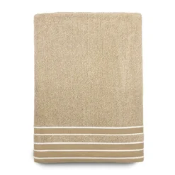 Telo Mare In Spugna Melange W831 -Articoli Per La Casa telo mare melange in spugna 90x170 cm beige 6