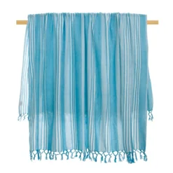 Telo Mare Pareo Fouta Spot Con Frange 190x210 Cm Y744 -Articoli Per La Casa telo mare pareo fouta spot maxi con frange turchese 1