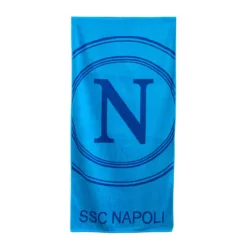 Telo Mare SSC Napoli Ufficiale 80x160 Cm In Spugna Di Cotone J703