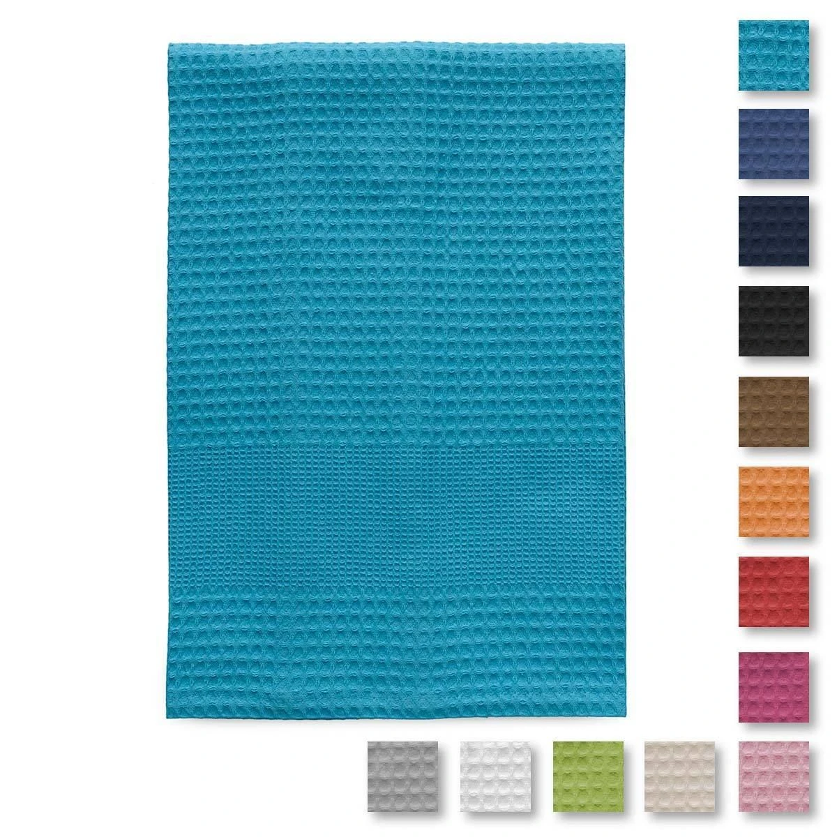 Telo Doccia Nido D‘ape Di Morbidissimi In Puro Cotone S275