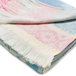 Pareo Telo Mare Exotic Summer Desigual Con Frange S398 -Articoli Per La Casa telo mare pareo desigual exotic summer 18shwt195151 retro