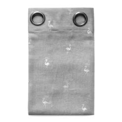 Tenda Arredo Fenicotteri Flami Con Borchie 140x260 Cm T983 -Articoli Per La Casa tenda arredo con borchie flami 140x260 cm dettaglio 1