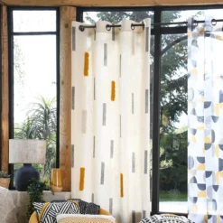 Tenda Arredo Coprente Beloha Con Borchie 140x260 Cm J535 -Articoli Per La Casa tenda arredo coprente beloha con borchie 140x260 cm 4