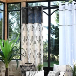 Tenda Arredo Coprente Montana Con Borchie 140x260 Cm K614 -Articoli Per La Casa tenda arredo coprente montana con borchie 140x260 cm 5