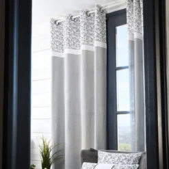 Tenda Arredo Coprente Ombeline Con Borchie 140x260 Cm J490 -Articoli Per La Casa tenda arredo coprente ombeline con borchie 140x260 cm 4