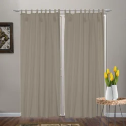 Tenda Arredo Coprente Tessa Con Nappe 150x290 Cm W141 -Articoli Per La Casa tenda arredo coprente tessa tortora 1